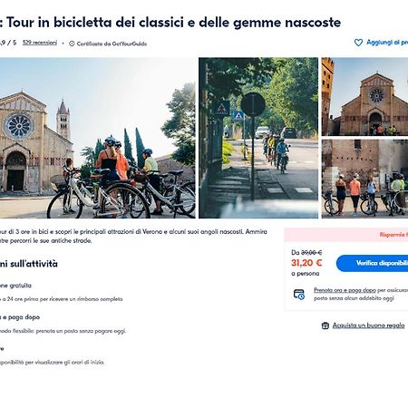 Apartament La Casa Di Edo Werona Zewnętrze zdjęcie
